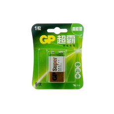 超霸 GP1604A-L1 碱性电池9v（1卡）