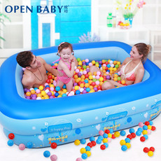 欧培/OPEN BABY充气游泳池儿童超大号水上乐园小孩泳池家用成人加厚家庭