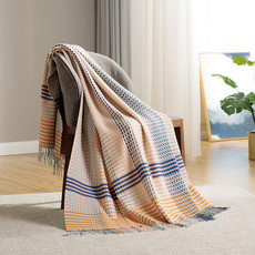ESPRIT 贝恩斯休息毯办公室午睡披肩小毛毯单人午休毛巾被子沙发空调盖毯子