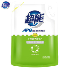 超能 APG皂粉1.28kg 洗衣粉 清新森林 高品质配方定向去污