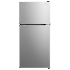 美的/MIDEA BCD-112CM 电冰箱 浅灰色