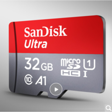 闪迪/SANDISK 32GB TF（MicroSD）存储卡 U1 C10 A1 至尊高速移动版内存